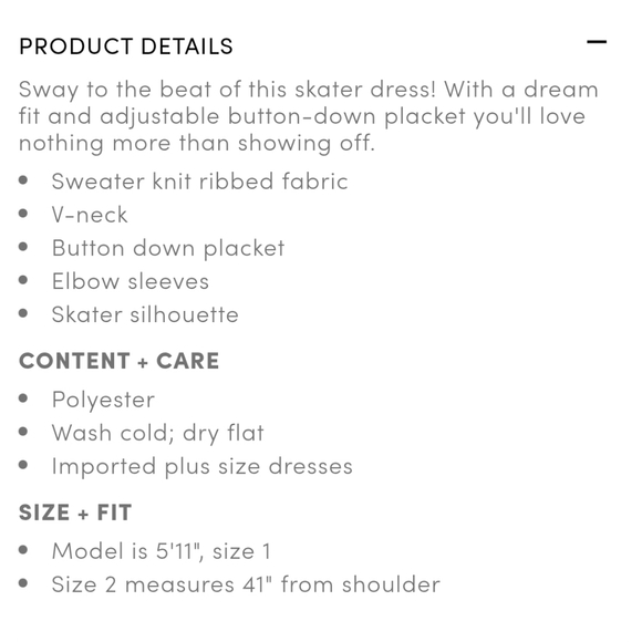 Torrid Mini Oatmeal Sweater Button-Front Skater Dress - Picture 6 of 6